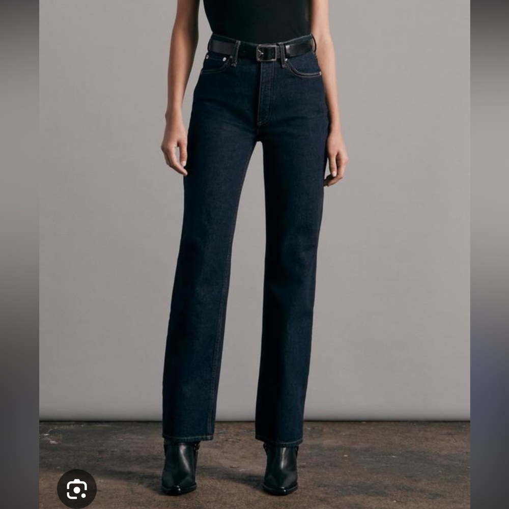 Rag and Bone Alex High-Rise Straight Jeans
